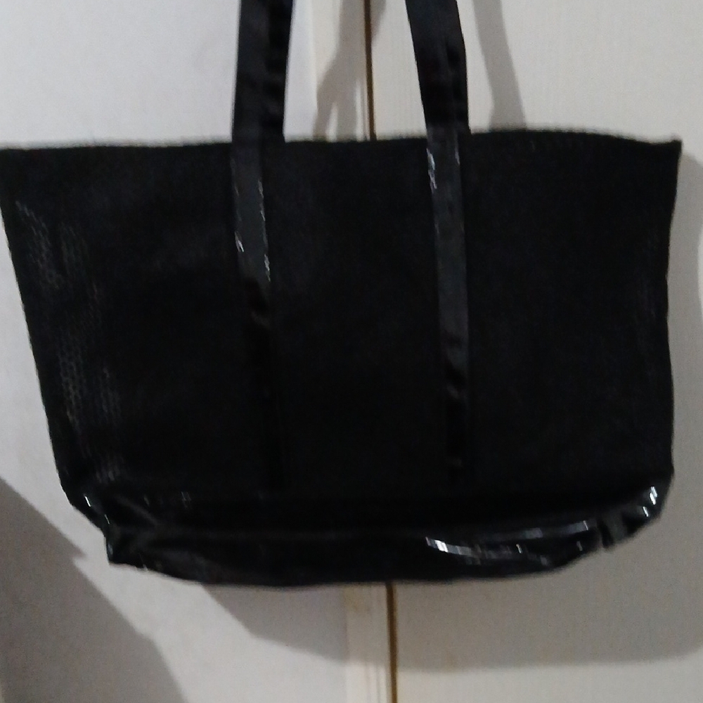 Victoria's Secret Black Tote Bag - Picture 3 of 5